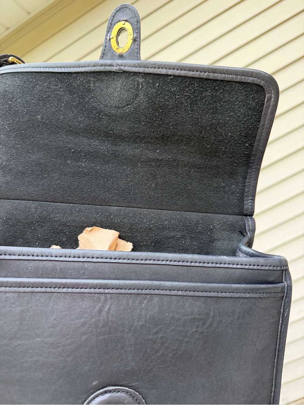 Vintage Coach Black Willis Bag - Picture 4 of 16